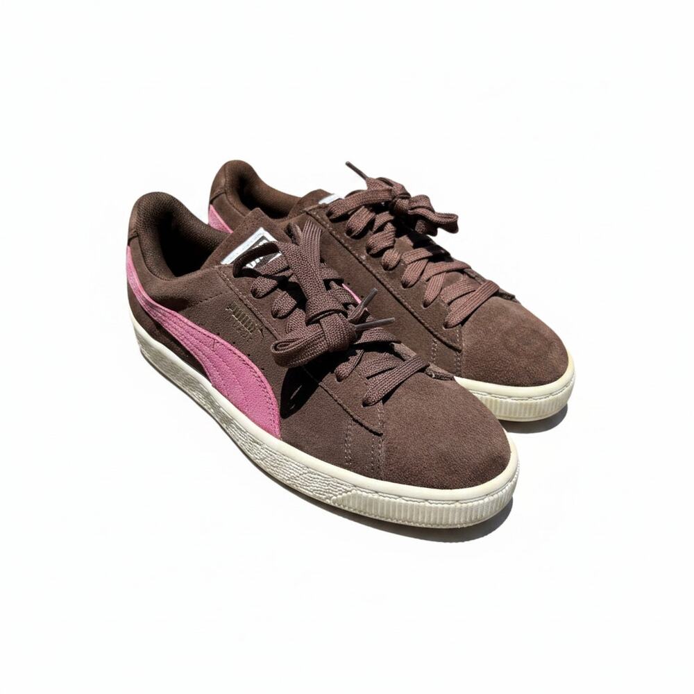 Puma Suede Classic Mole-Magenta Haze Size 7
